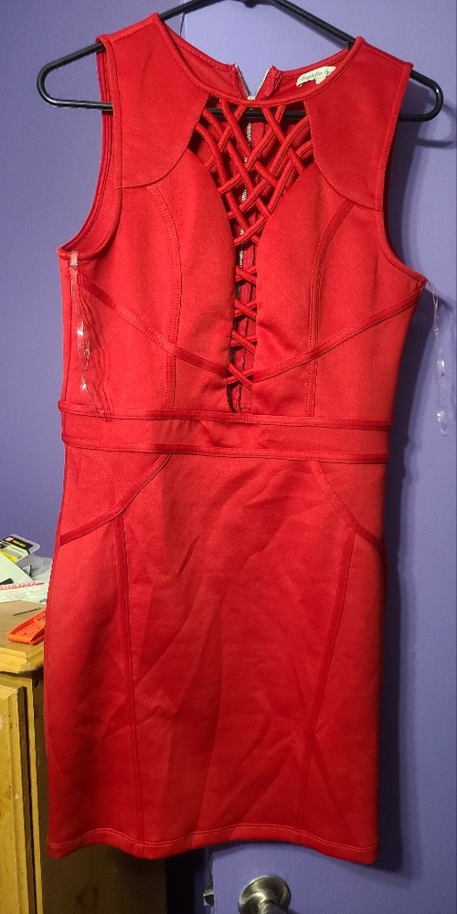 Red dress